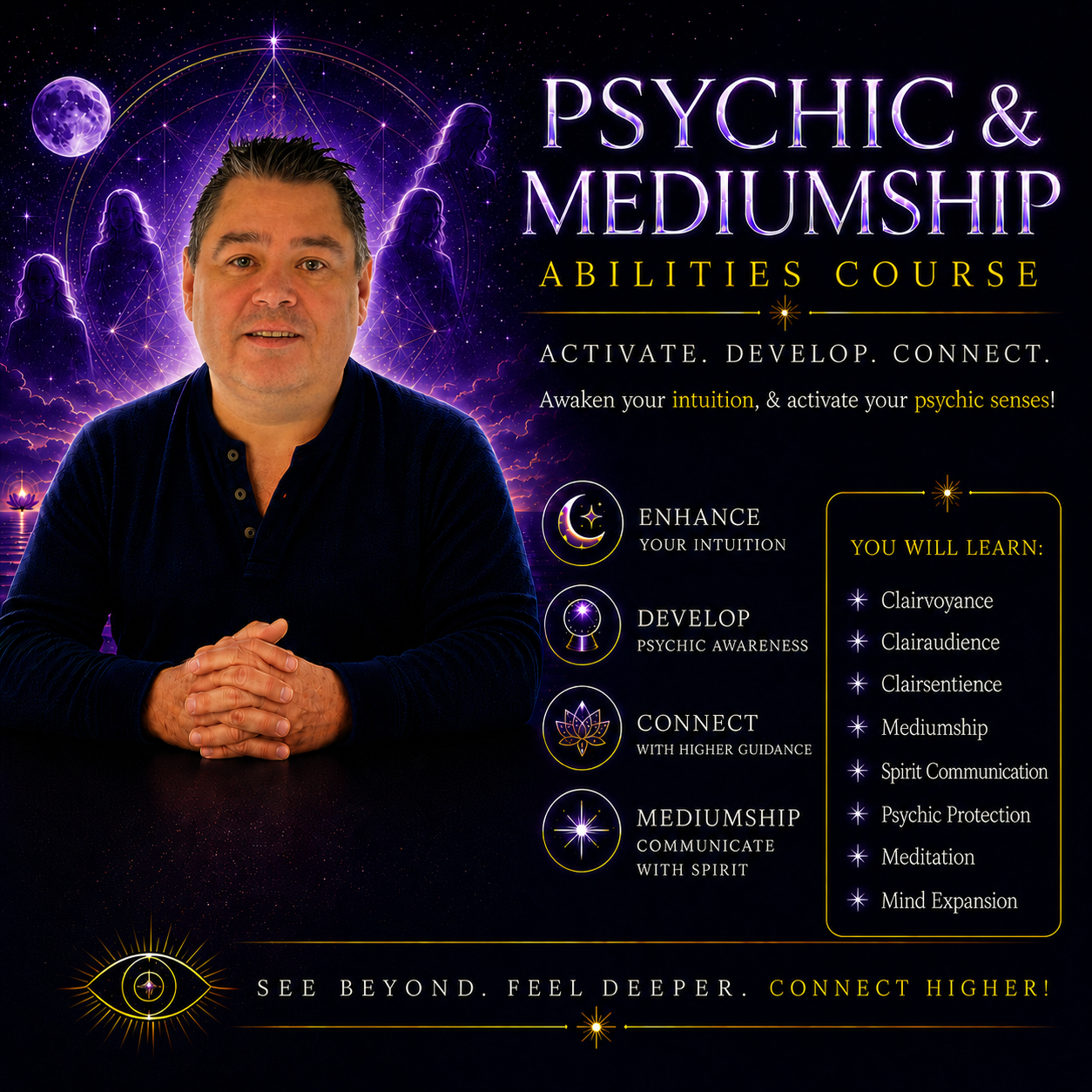 Psychic abilities & mediumship course